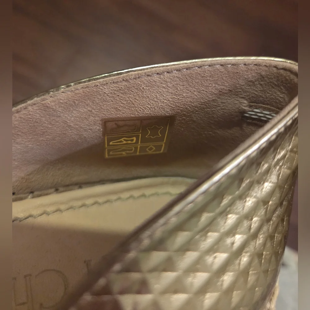 Jimmy Choo Dreya D'Orsay Espadrille Flats - Size 7.5 - Picture 8 of 8